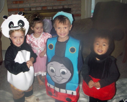 Vista home daycare Halloween party